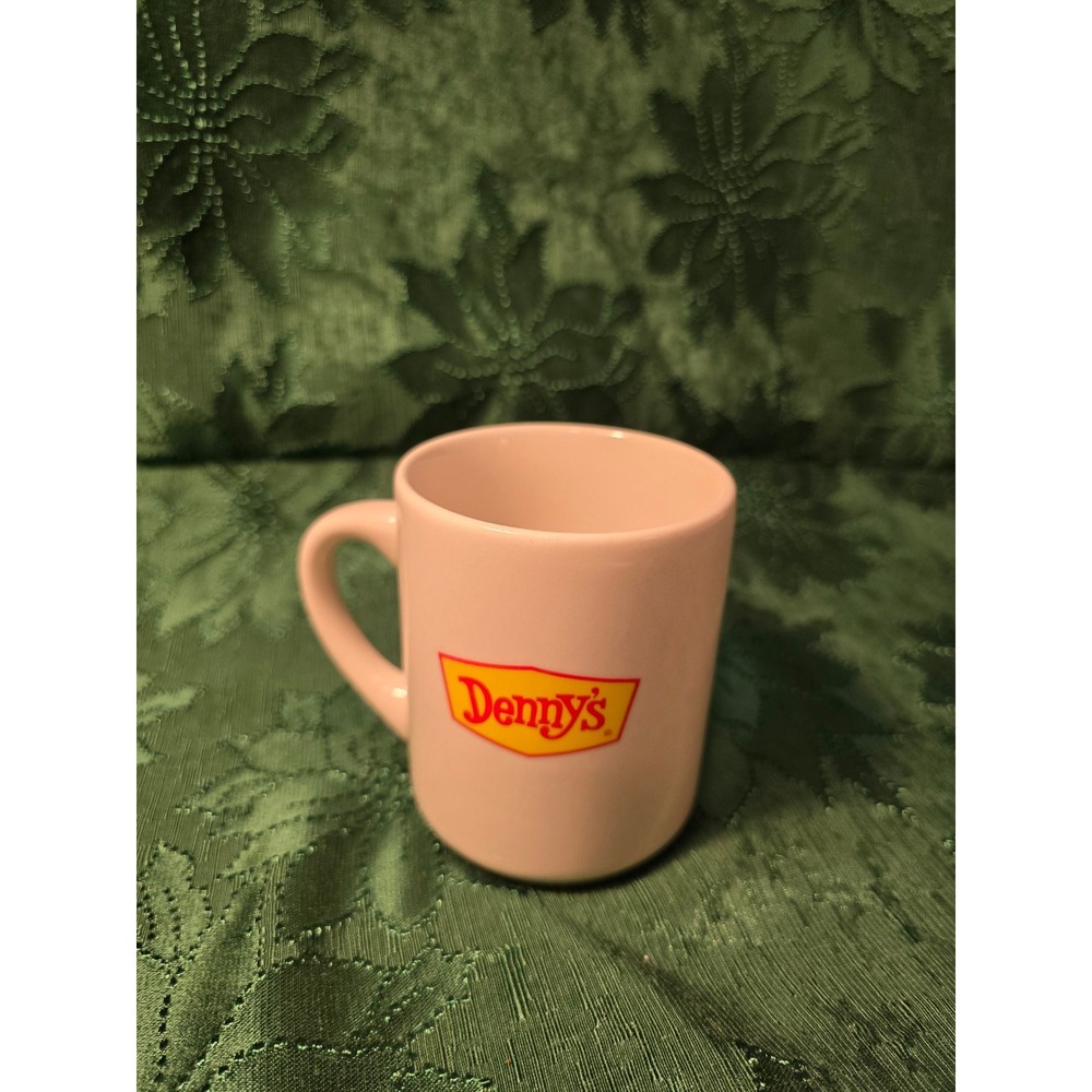 Denny's Coffee Mug Small Espresso Cup with Christmas Ornament‎ Character